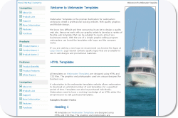 Cabin Cruiser Template