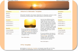Sailing Sunset Template