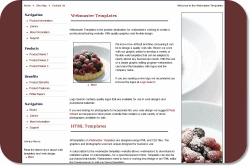 Gourmet Dessert Template