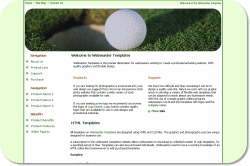 Golf Ball Template