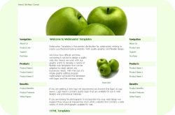 Green Apples Template