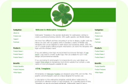 Shamrock Clover Template