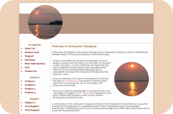 Sun Beginning its Descent Template