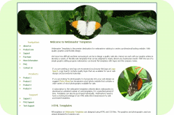 Butterfly Garden Template