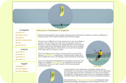 Kiteboarding Template