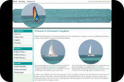 Sail Boat Rentals Template