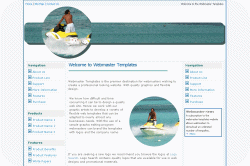 Jet Skiing Template