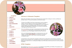 Floral Arrangement Template