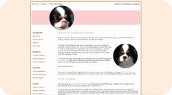 Brittany Spaniel Template