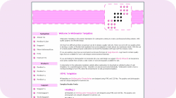 Pink Pattern Template