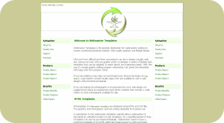 Organic Living Template