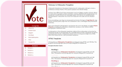 Voting Template