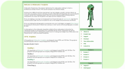 Alien Encounter Template