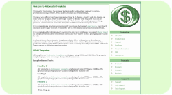 Green Dollar Sign Template