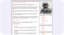 Mr Roboto Template