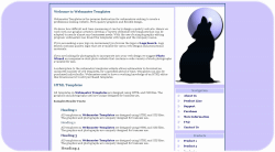 Wolf Howl Template