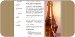 Champagne Celebration Template