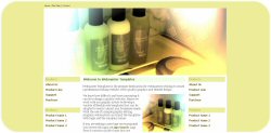 Massage Creams Template