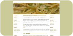 Fetuccini Alfredo Web Template