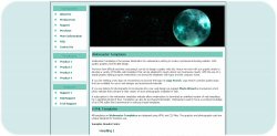 Study of Space Web Template