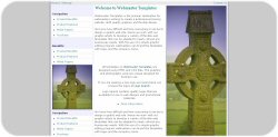 Celtic Cross Web Template
