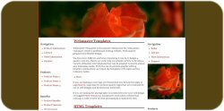 Rose Bud Web Template