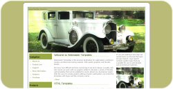 Antique Car Web Template