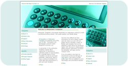 Blackberry Handheld Web Template