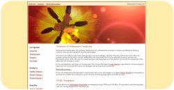 Easter Tulip Blossom Web Template