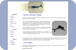 Charter Fishing Trips Template