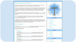 Wooden Cross Template