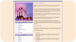 Chemical Reaction Template