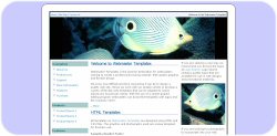 Tropical Fish Web Template